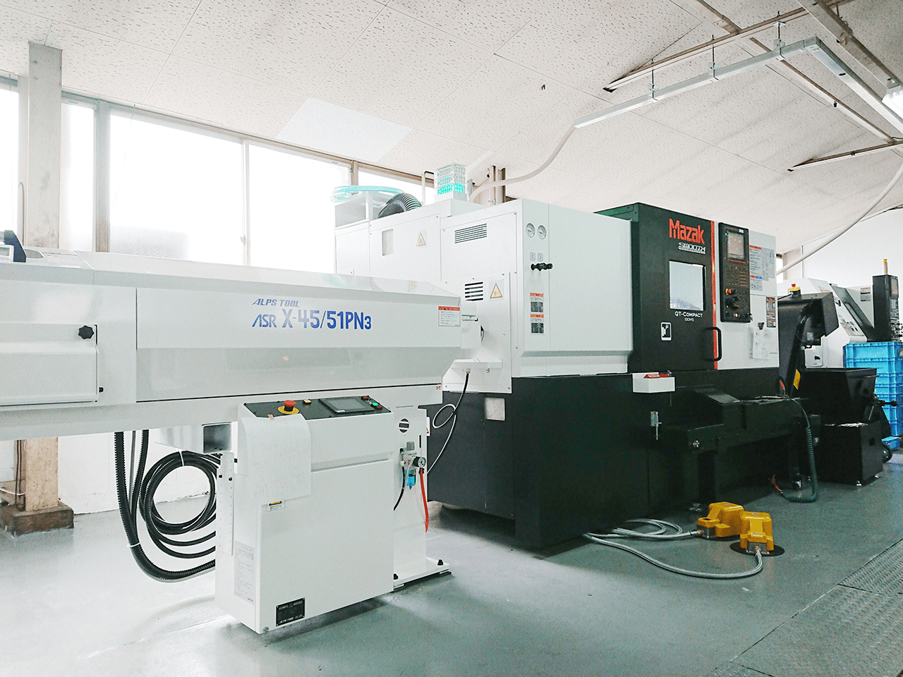 CNC旋盤(ミーリング機能付)